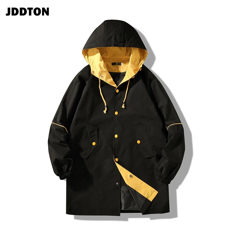 Куртка карго JDDTON JE199 мужская с капюшоном худи ветровка в японском стиле