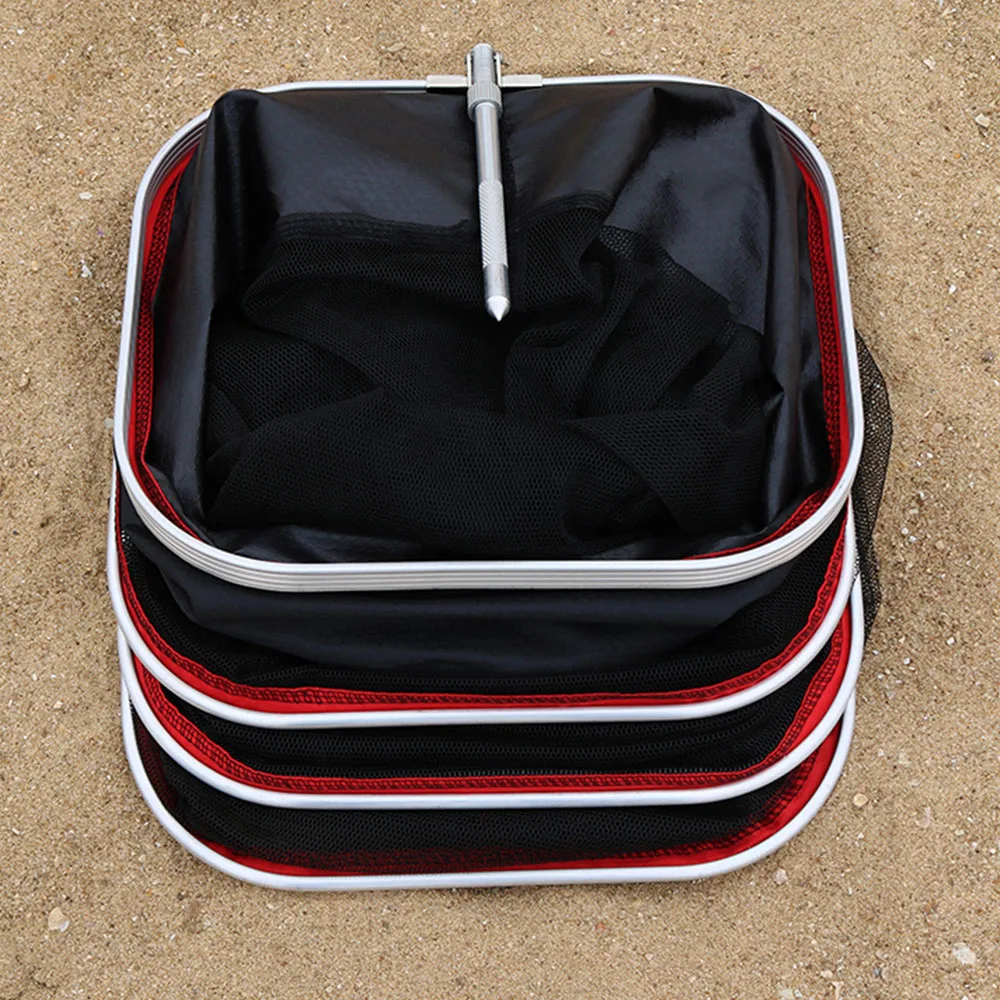 Клетка для рыбы приклеенная квадратная сетчатая клетка уличная портативная