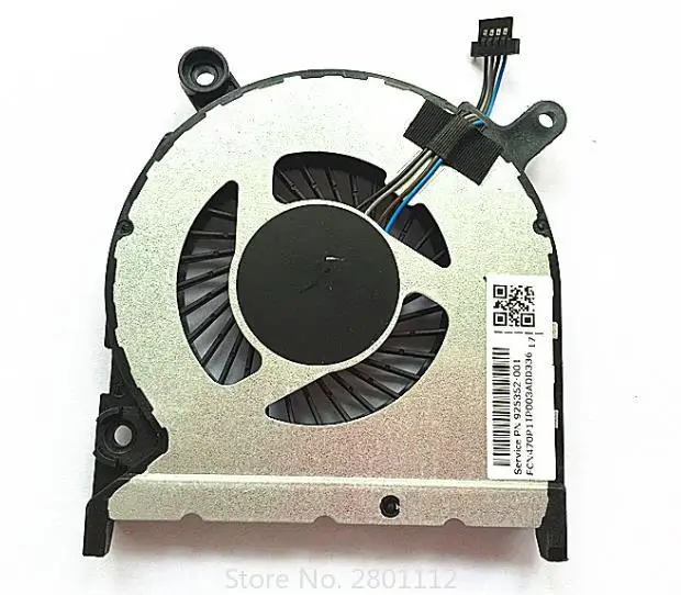 

New CPU Cooler Cooling Fan for HP Pavilion 246 245 240 G6 TPN-Q187 14Q-BY 14Q-BY001AX 14Q-BU 925352-001 NFB67A05H-001