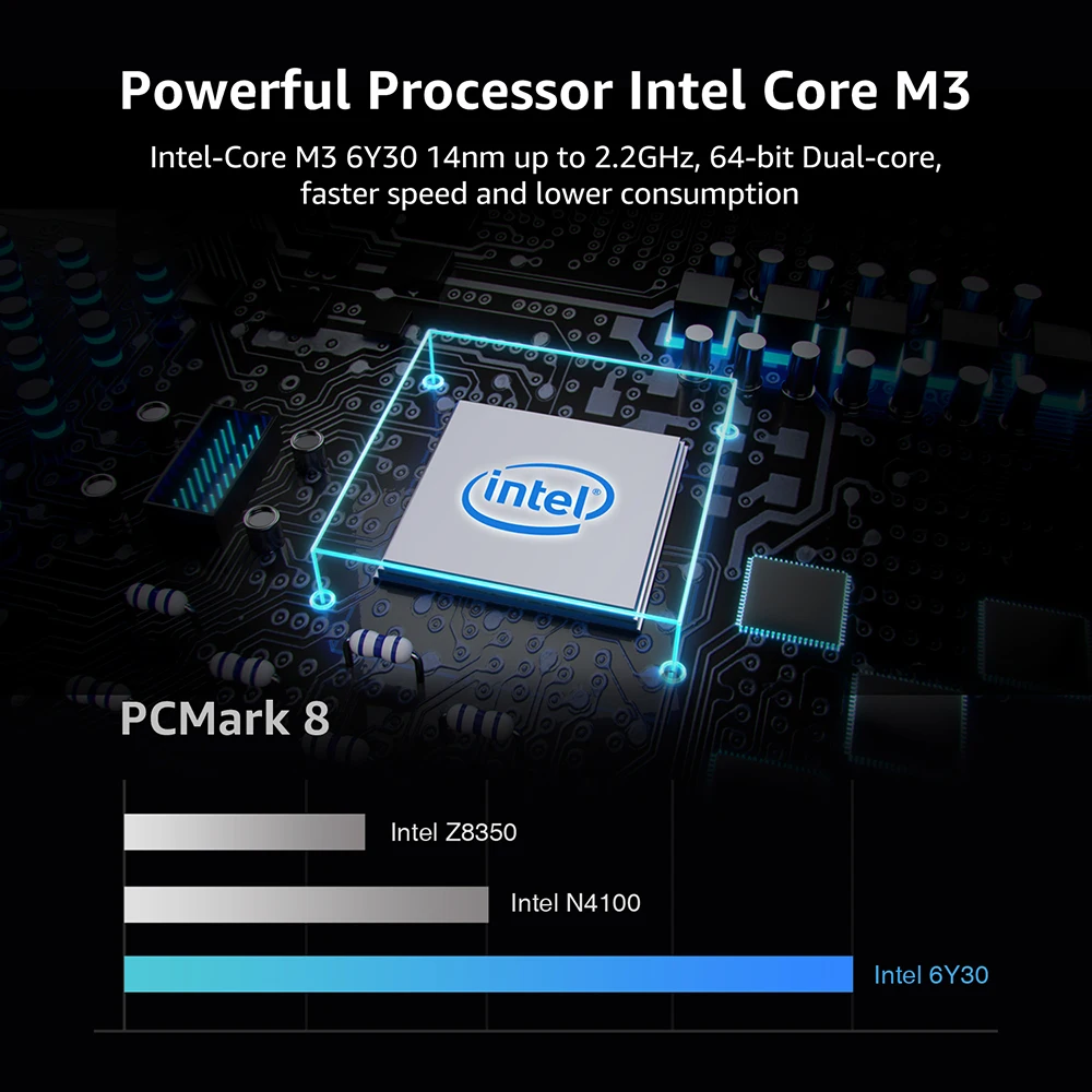 CHUWI Оригинальный AeroBook ноутбук Intel Core M3 6Y30 13 3 дюймов Windows 10 8 Гб ram 256 ГБ SSD с