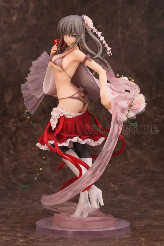

28cm Anime Figure Girl Cloth Can Be Taken Off Action Figure Collection Model Toys Alphamax Skytube Sexy PVC First Edition Japan
