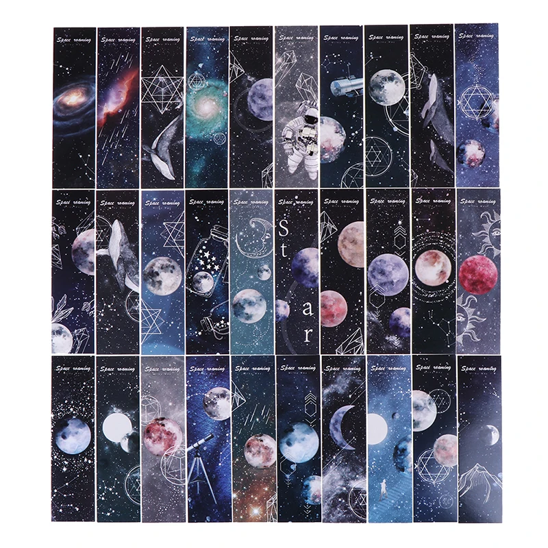 30 шт. дорожные бумажные закладки для книг| |