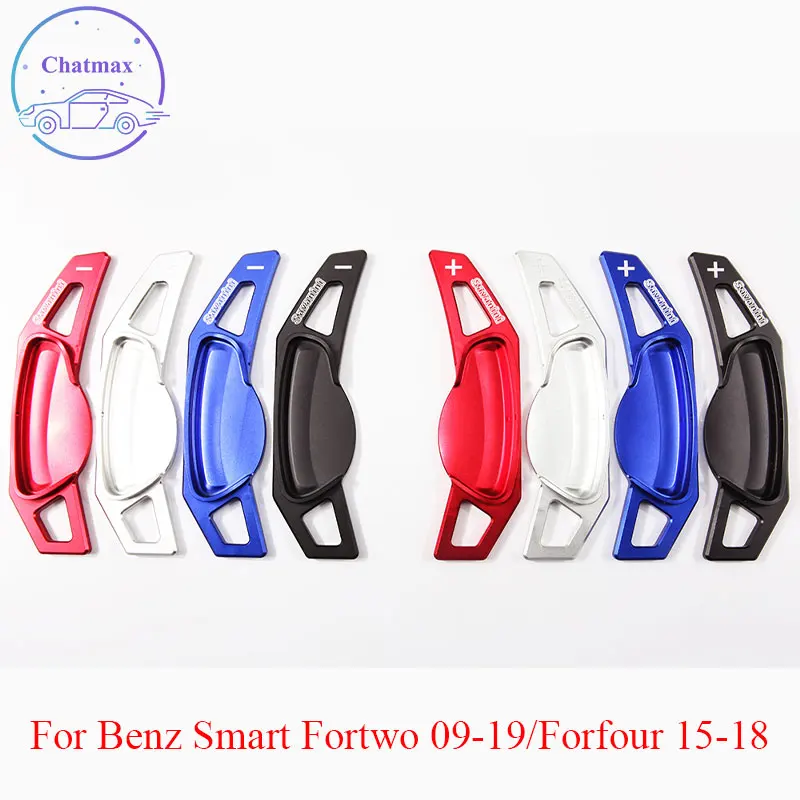 

2 стиля DSG для Smart Fortwo 09-19/Forfour 15-18 весло рулевого колеса из алюминиевого сплава