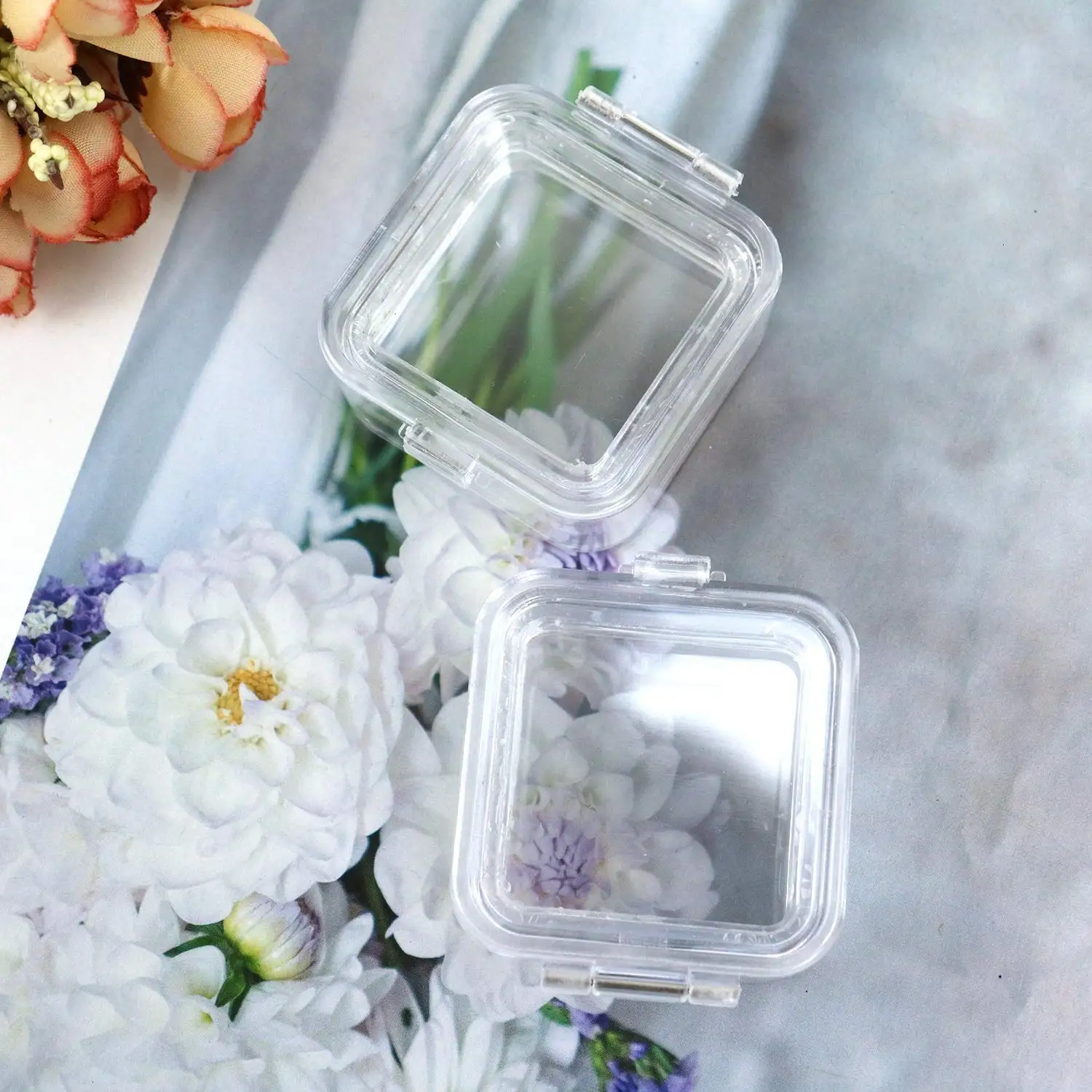 Стоматологическая мембрана, коробка для подушек, корона, чехол, прозрачная коробка для хранения зубных протезов, стоматологический инструмент для зубов, лабораторные принадлежности, 45 упаковок