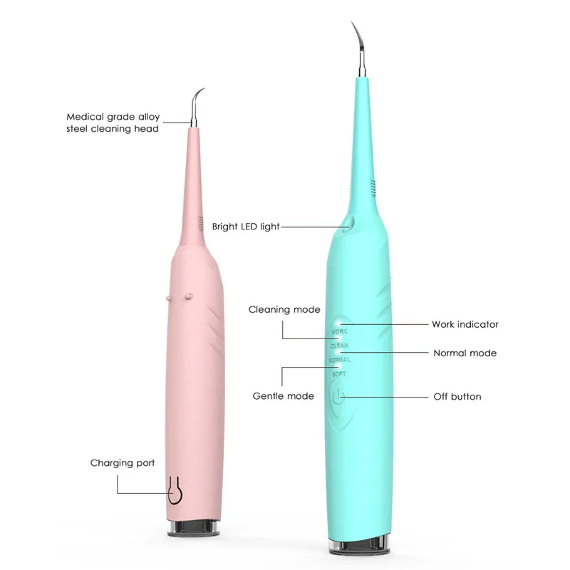 

3 Mode Electric Oral Irrigator USB Rechargeable Dental Water Flosser Family Travel Use Waterproof Water Jet Floss Teeth Cleaner