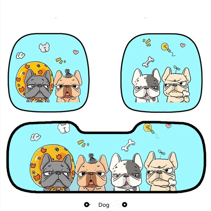 

High End 3D Breathable Mesh Cartoon Dog Summer Universal Car Interior Ornaments Four Seasons Car Seat Cushion