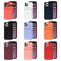 new 2020 fashion simple integrated card frosted tpu case for iphone 11 12 pro x xs max xr 6 7 8 plus