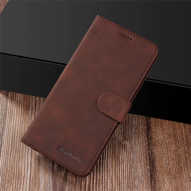 Чехол для samsung Galaxy A40, флип-кошелек, чехол для телефона samsung Galaxy A40, роскошный кожаный кошелек, чехол для Galaxy A40 - Цвет: Brown