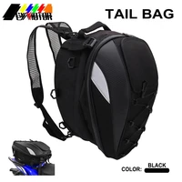 universal waterproof motorcycle tail bag multi functional mounting durable rear seat bag high capacity rider backpack for ktm