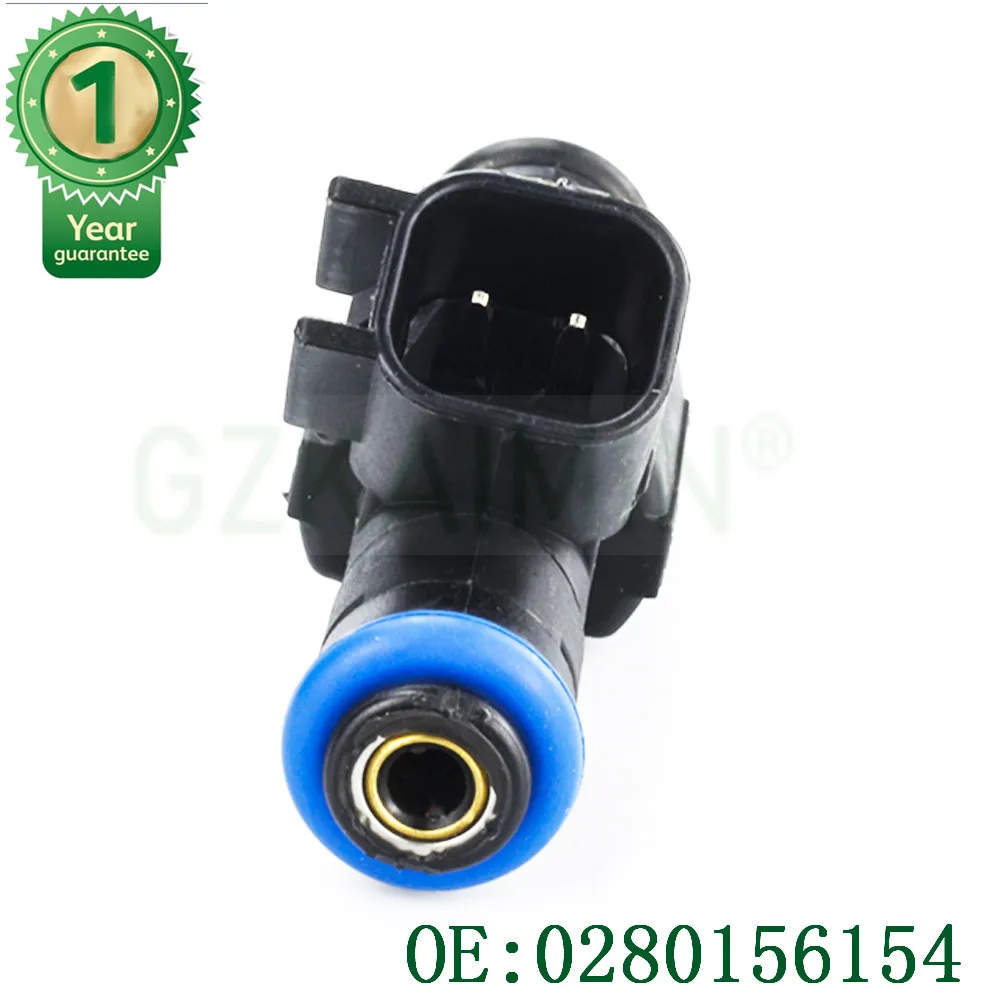 Комплект 4 сопла топливного инжектора подходит для ford Mondeo 3 BWY B4Y B5Y 2.0L 107KW 0280156154