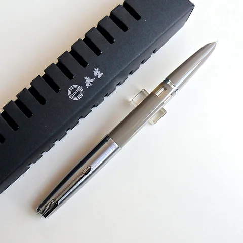 Ручка перьевая автоматическая с винтажным крылом Sung 601, 0,5 мм, в оригинальной коробке