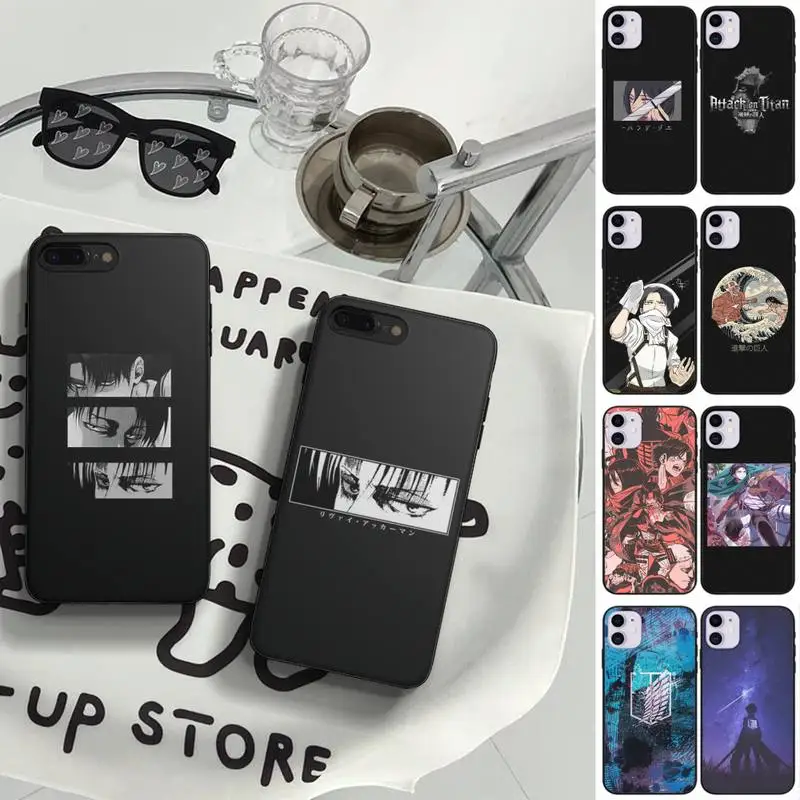 

Anime Japanese Attack On Titan Phone Case Fundas Shell Cover For HUAWEI P10 P20 P30 P40 Mate 30 40 Lite Pro