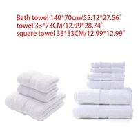 k1ka beach bath sheet face towel cotton square towel set breathable absorbent bathroom home hotel travel washcloth
