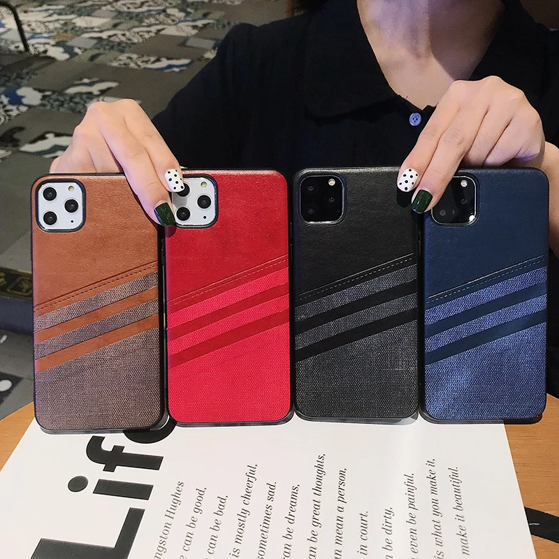 Кожаный чехол LISCN для iPhone 6 6S 7 6Plus7 Plus XR Xs Max 11Pro iphone 8 Модный 11 телефона|Бамперы| |