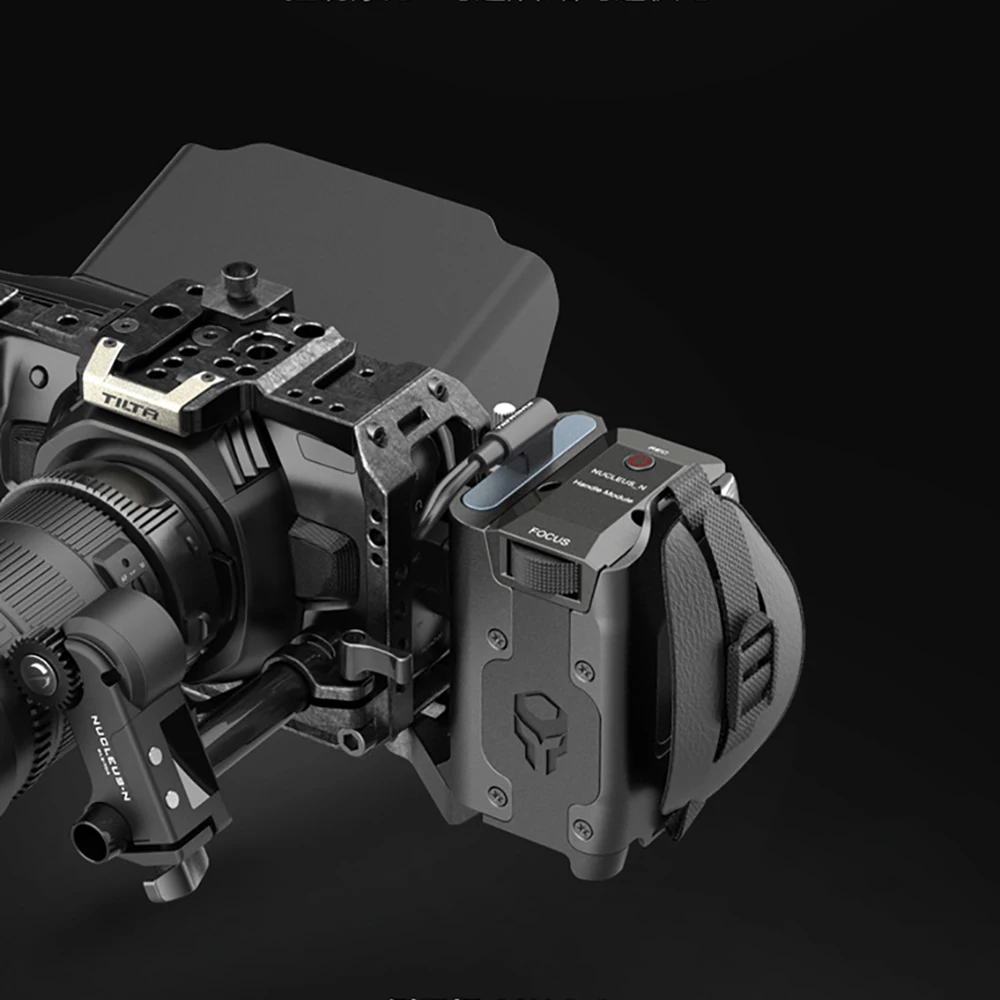 TILTA bmpcc комплекты клетка для камеры аксессуары TA SFH MHC2 G боковым фокусом ручка с R/S