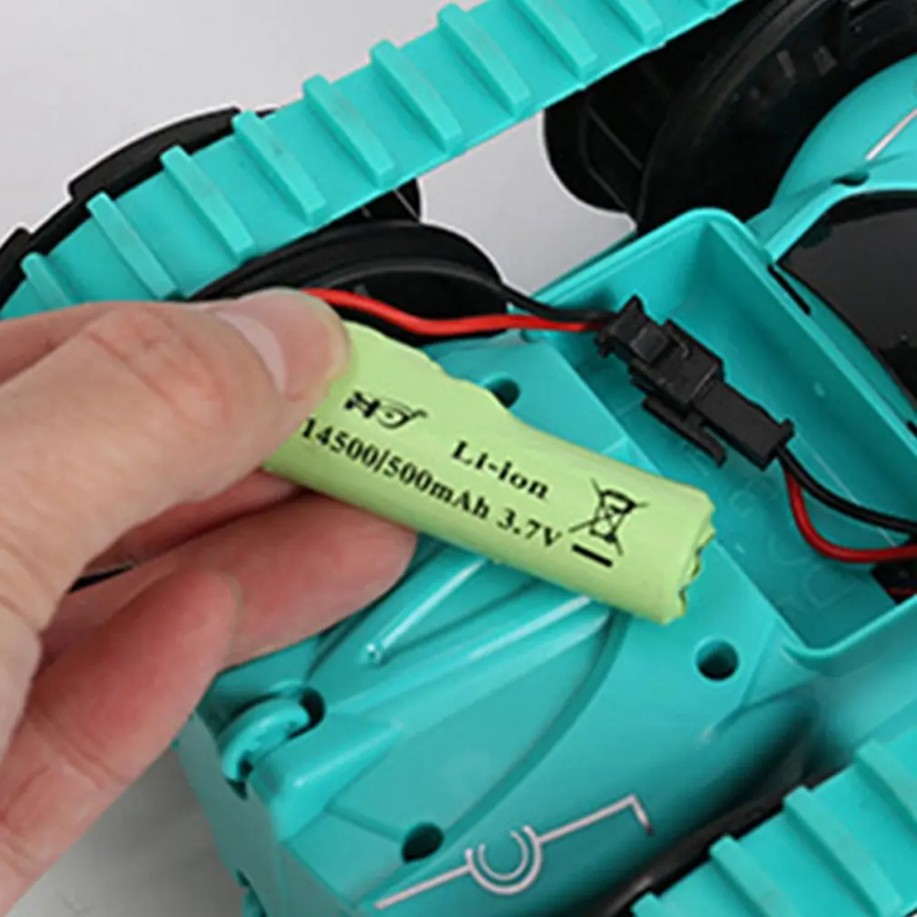 Гусеничный двухсторонний трюковый автомобиль с дистанционным управлением