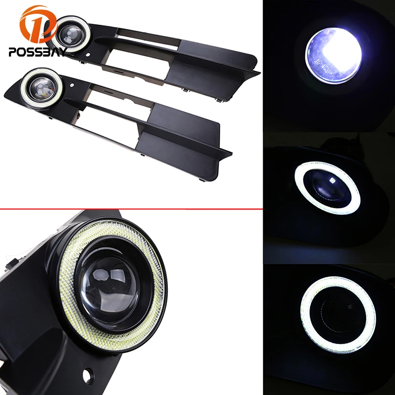 POSSBAY Светодиодный дневной светильник белый Ангельские глазки туман s крышка Griles