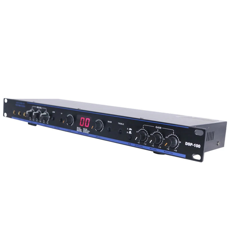 DSP-100 предусилитель караоке цифровой эхо реверберация