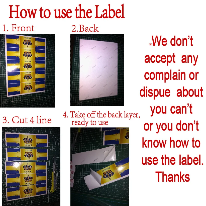 20 шт./лот акварельные цветочные этикетки для бутылок с водой обертка конфет