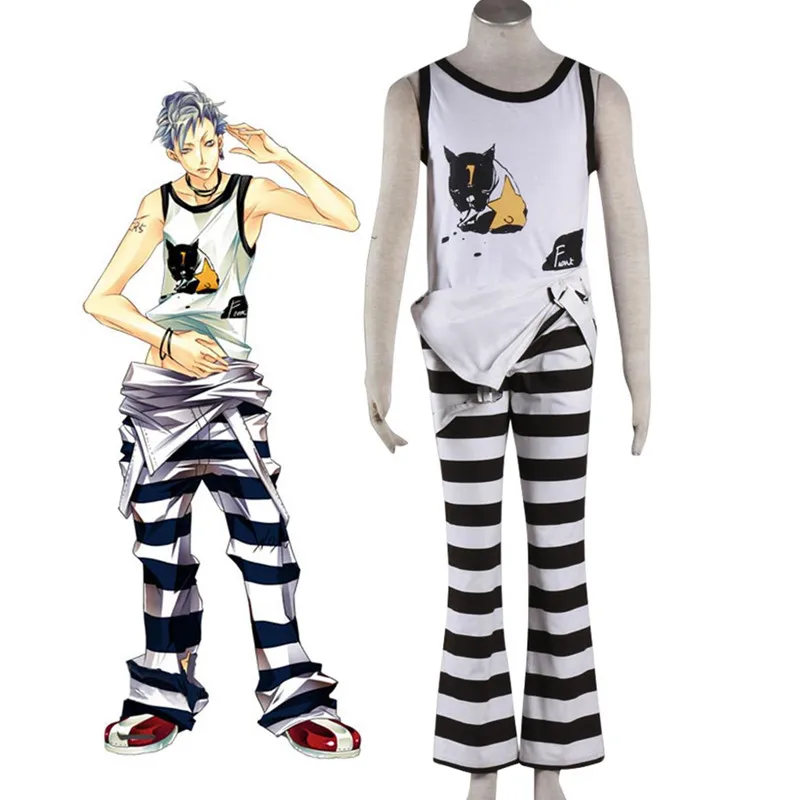 

Счастливая собака 1 Косплей Иван Фиоре Костюм заключенного