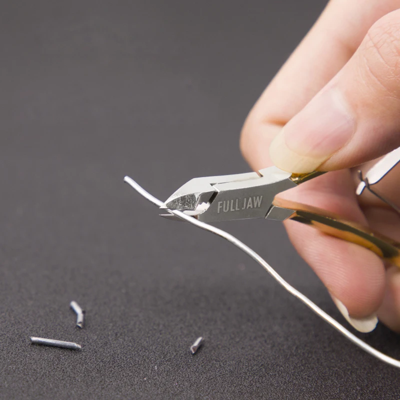 1 шт. щипцы для кутикулы из нержавеющей стали Радужный Пинцет клипер удаления