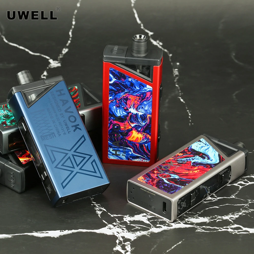 Электронная сигарета Uwell Havok V1 1800 мАч 4 мл 65 Вт|Аксессуары| |