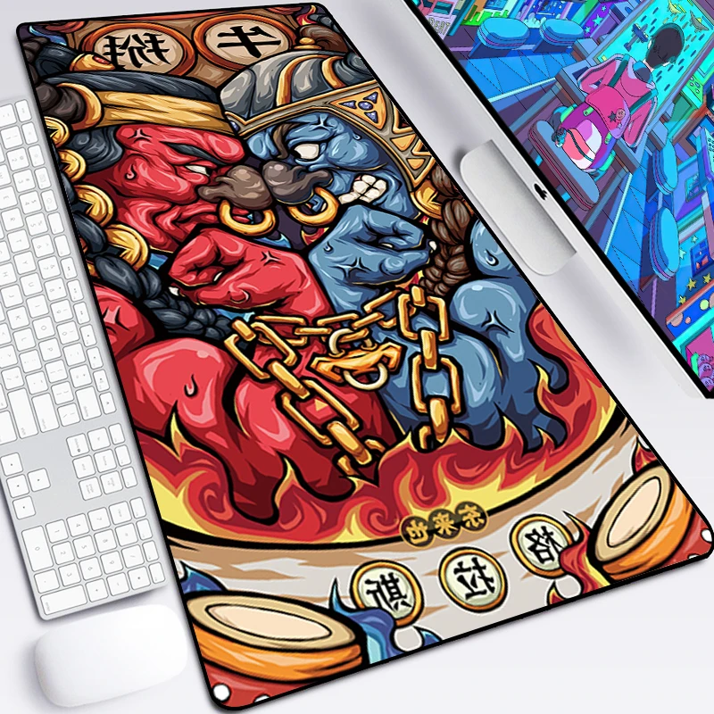 Elements of Chinese Style Mouse Pad Gaming Accessories Non-Slip Table Keyboard Desk Mat Gamer PC Rubber Carpet Dragon Mousepad | Компьютеры