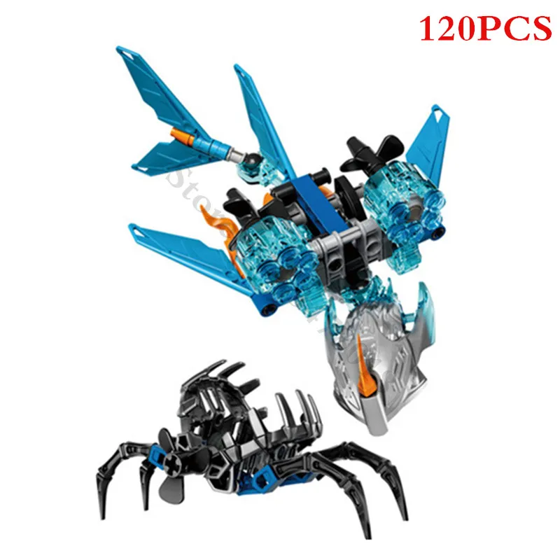 Bionicle Biochemical Warrior Uxar Ketar Akida Ikir TerakThe Msdk Maker строительные блоки совместимые с