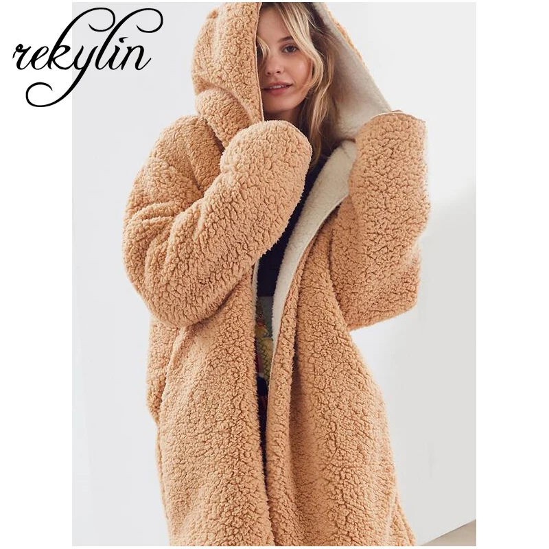 Элегантное женское пальто из искусственного меха 2019 осень зима теплая мягкая