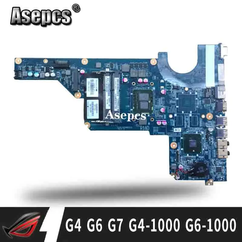 Для HP G4 G6 G7 G4-1000 G6-1000 материнская плата для ноутбука CPU: I3-370M 655990-001 DAR18DMB6D1 DAR18DMB6D0 с