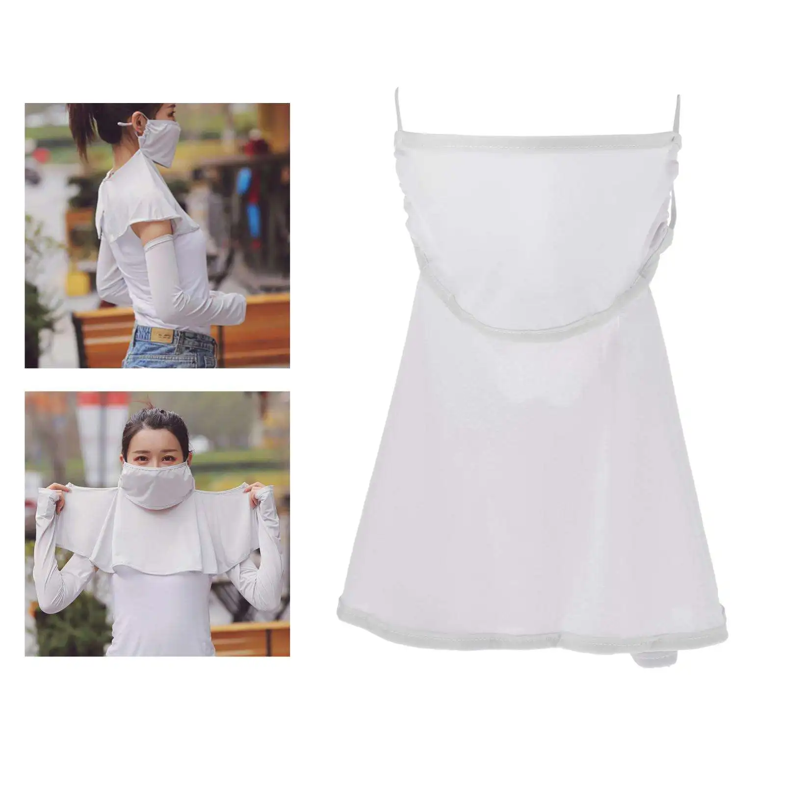 

Unisex Face Mask Sun Shield Neck Gaiter Balaclava Neckerchief Bandana Headwear - for Ski Cycling