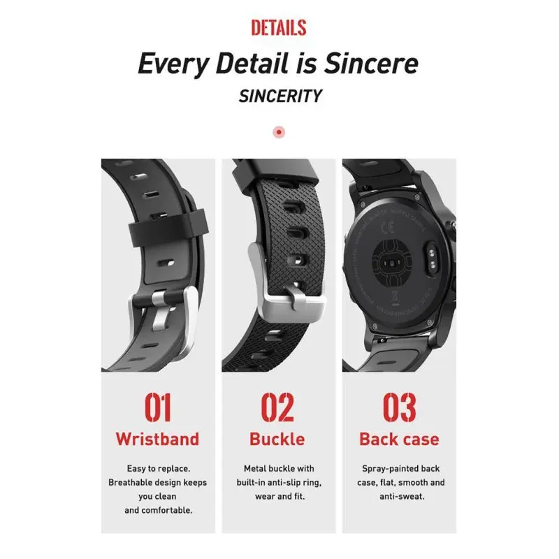 P1 mini GPS умные наручные часы с Bluetooth пульсометр спортивный трекер имитирующие Prush