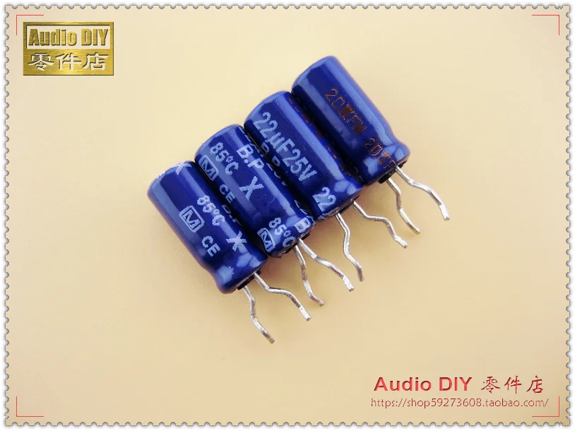 Неполярный электролитический конденсатор Matsushita X BP Series 22 мкФ/25V 30 шт./50 шт.