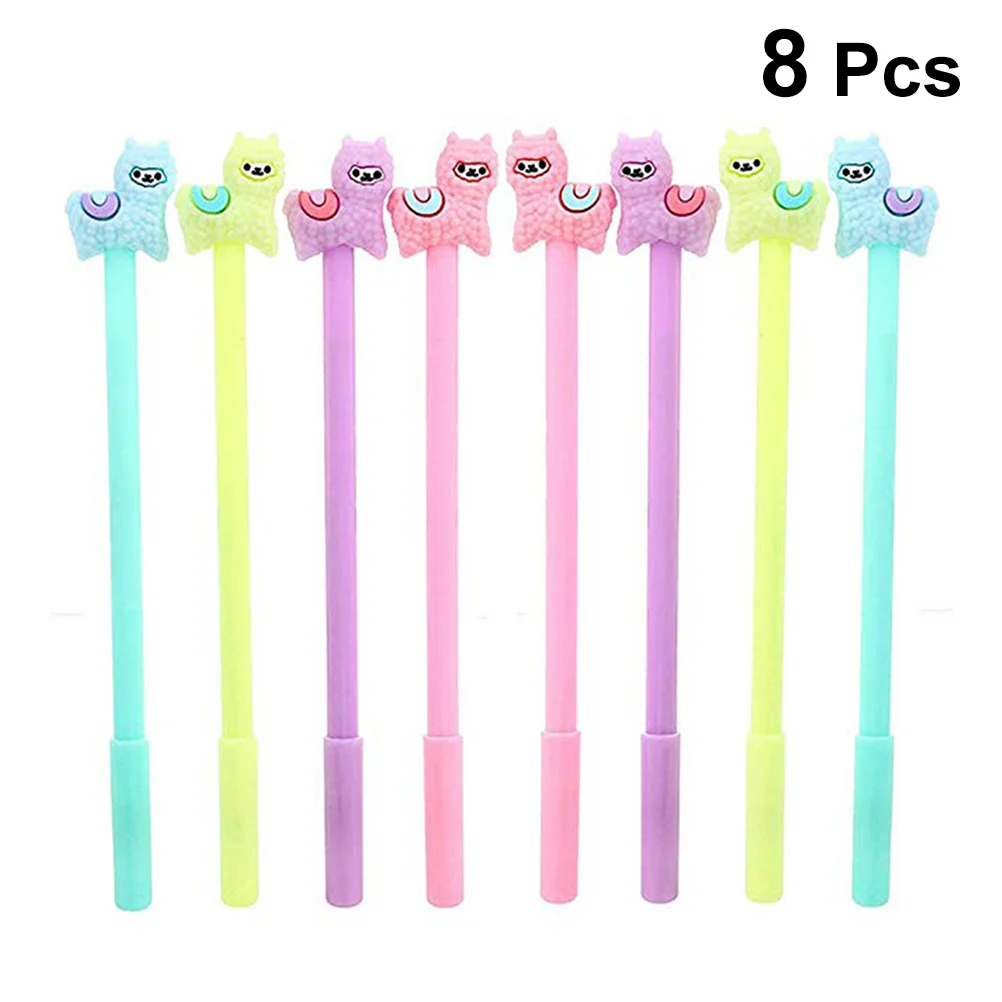 

8pcs Cartoon Animal Pen Office Stationery and School Supplies Kids Gift