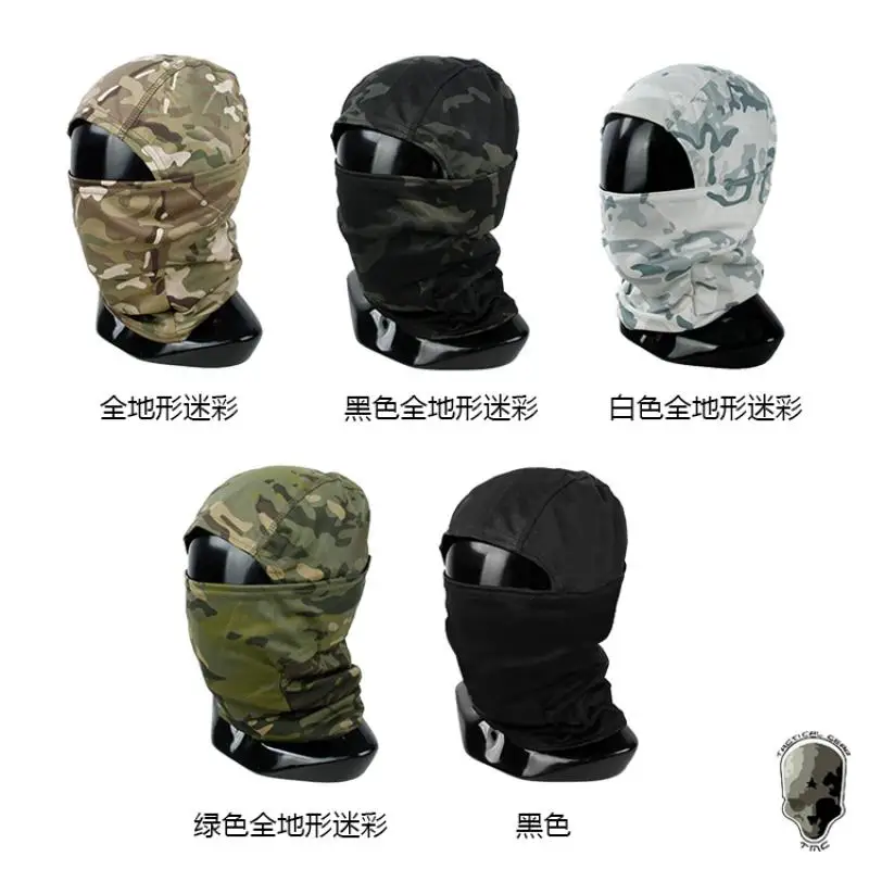 TMC CS Tactical Camouflage Face Guard Dust Proof Cover Balaclava Hat Outdoor Hunting Paintball  Hiking | Hiking Scarves -1005001742422070