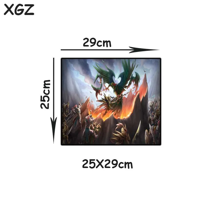 

XGZ Customized Large Gaming Mouse Pad Black Lock Edge Anime Animal Computer Table Mat Speed Rubber Stripe Non-slip Coaster