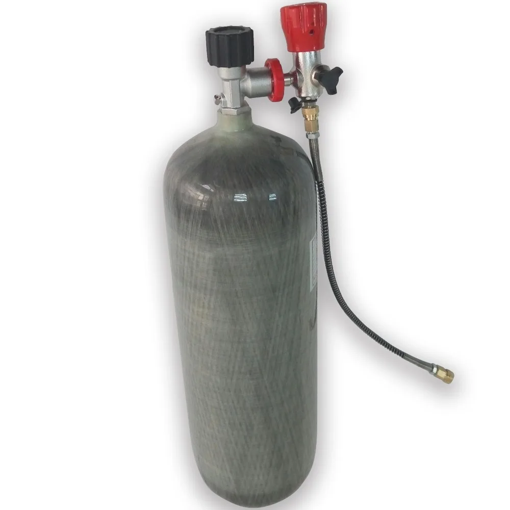 AC109100 Acecare 9L Охотничьи аксессуары танк для пневматического пистолета/винтовки/Кондор пейнтбола с клапаном и заполняющей станцией