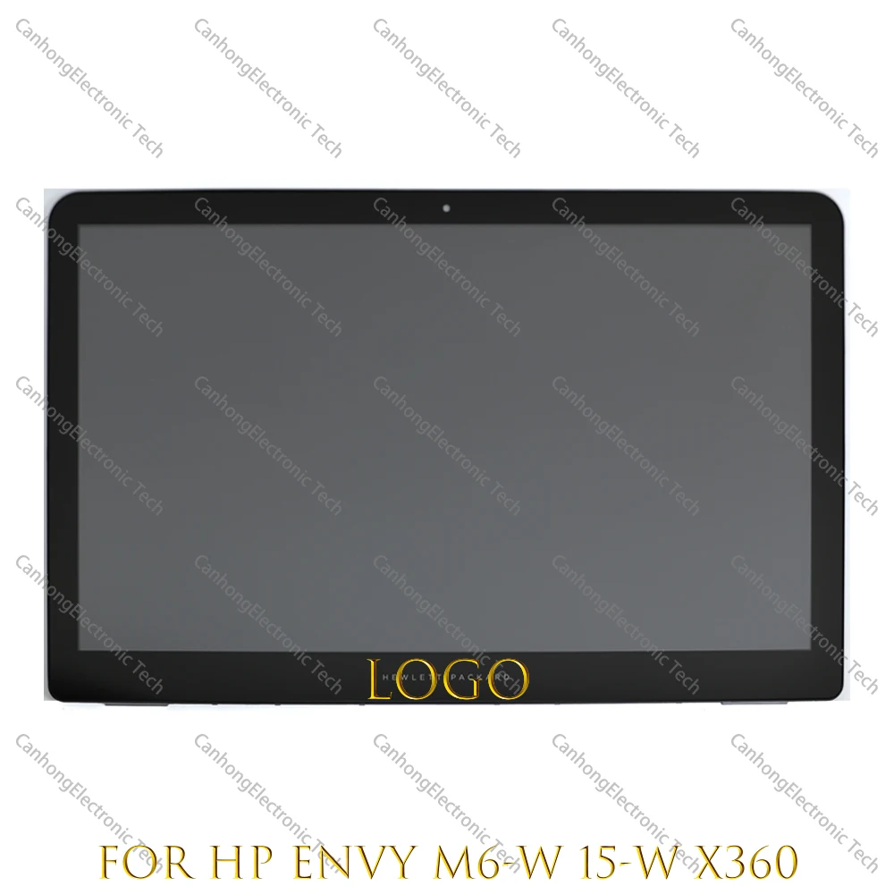 15 6 &quotFHD HD для HP Envy X360 15-W 15-w200 M6-W m6-w199 ЖК-панель сенсорный экран дигитайзер замена в