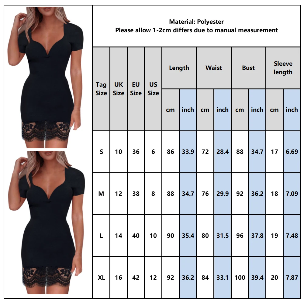 

All Black Women Mini Sexy Dress Short Sleeve Lace Party Club Floral Print Ladies Bodycon Dress Pencil Silm Dress For Female D25