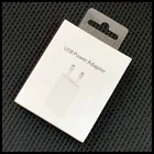 Оригинальное зарядное устройство USB с европейской вилкой для iPhone 11 X XS MAX XR 8 7 6s Plus 5s SE, дорожное настенное быстрое зарядное устройство для SamsungXiaomi