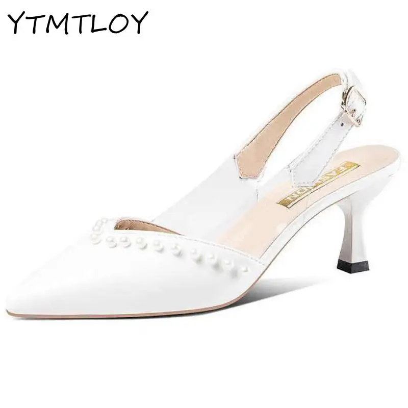 Женские модные туфли на высоком каблуке с острым носком сексуальные свадебные