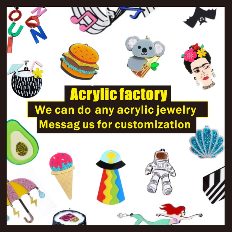 Cute Christmas Snowflake Drop Earrings For Women Xmas Silver Color Mirrored Acrylic Dangle Gift |