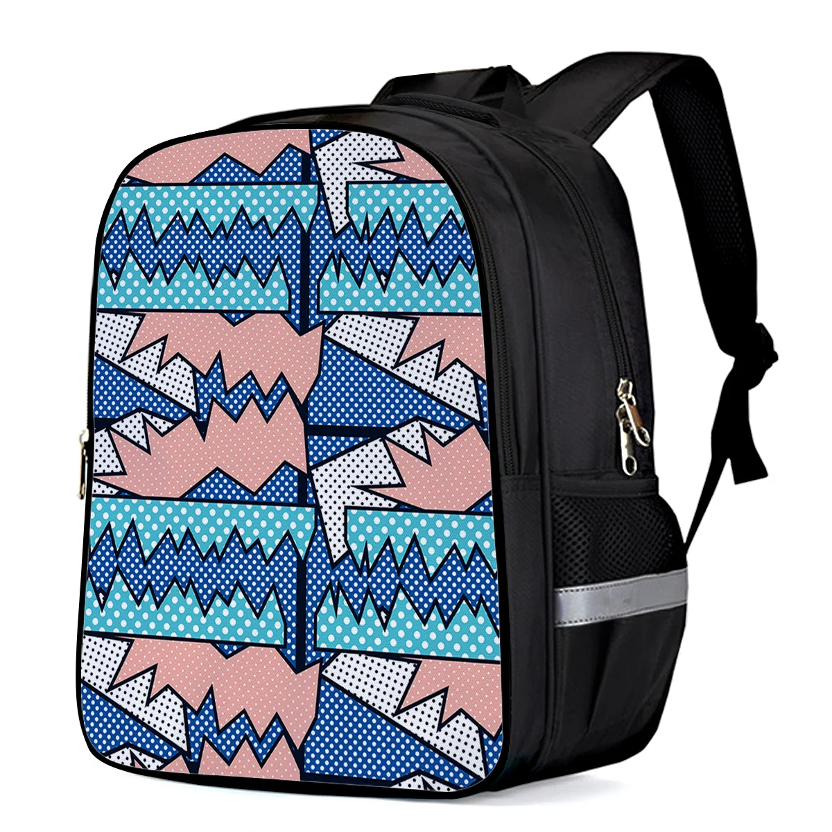 Художественный точечный треугольный геометрический рюкзак детские школьные