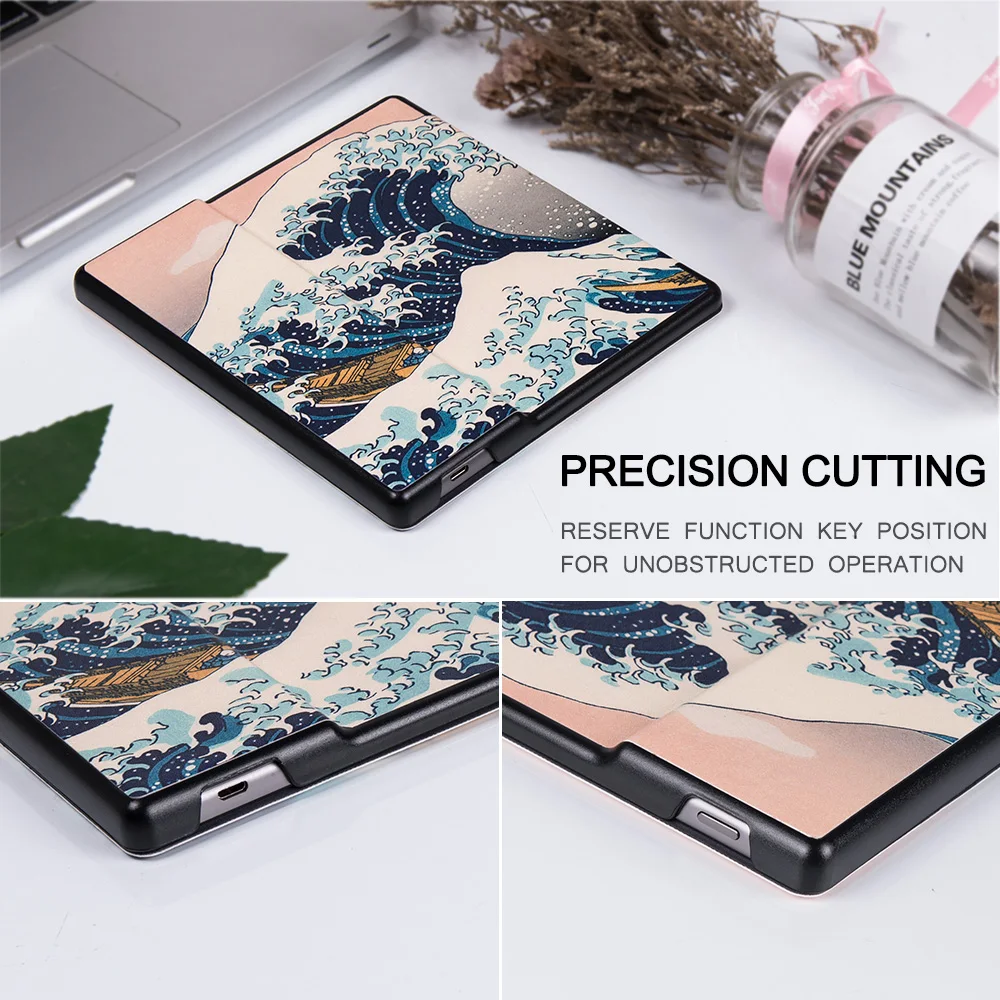 Чехол для Amazon All-new " Kindle Oasis e-Books(9th/10th Generation)-Ультра легкий смарт-чехол с функцией автоматического пробуждения/сна