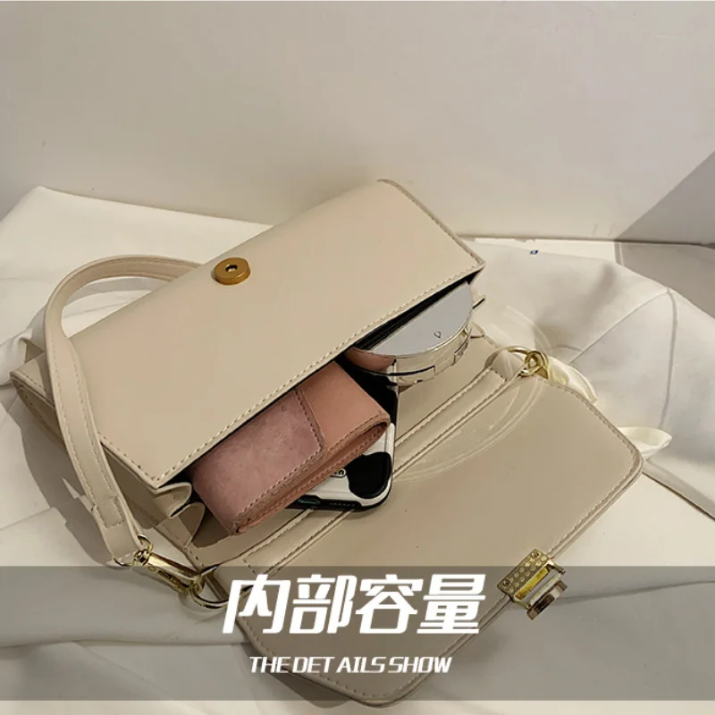 

This Year's Popular Bags 2021 New Trendy Fashion Women's Summer Portable Small Square Bag Wild Single Shoulder Arm
