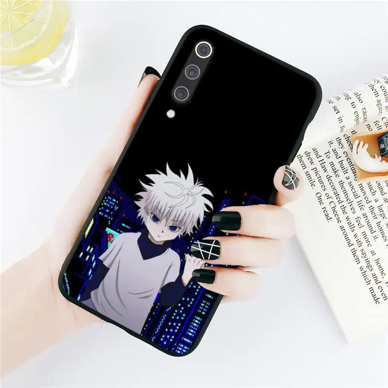 

Hunter X Hunter Killua Zaoldyeck Phone Case For Xiaomi Redmi note 7 8 9 t k30 max3 9 s 10 pro lite Luxury brand funda coque