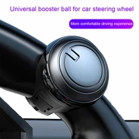 turning steering wheel spinner knob 360 degree rotation metal bearing power handle ball shaped booster universal fit black