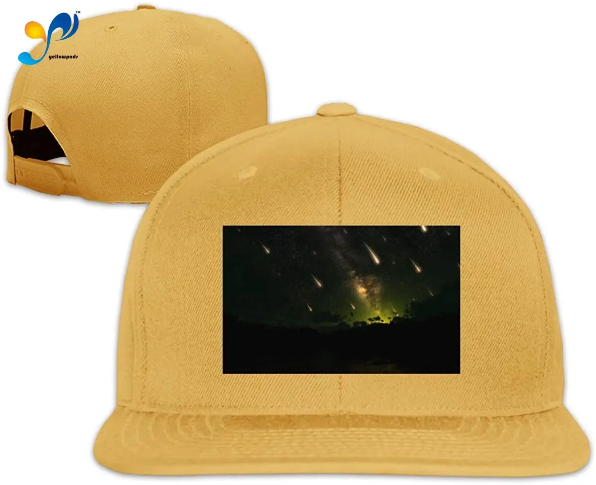 Yellowpods A Shooting Star Мужская Непринужденная регулируемая бейсболка среднего