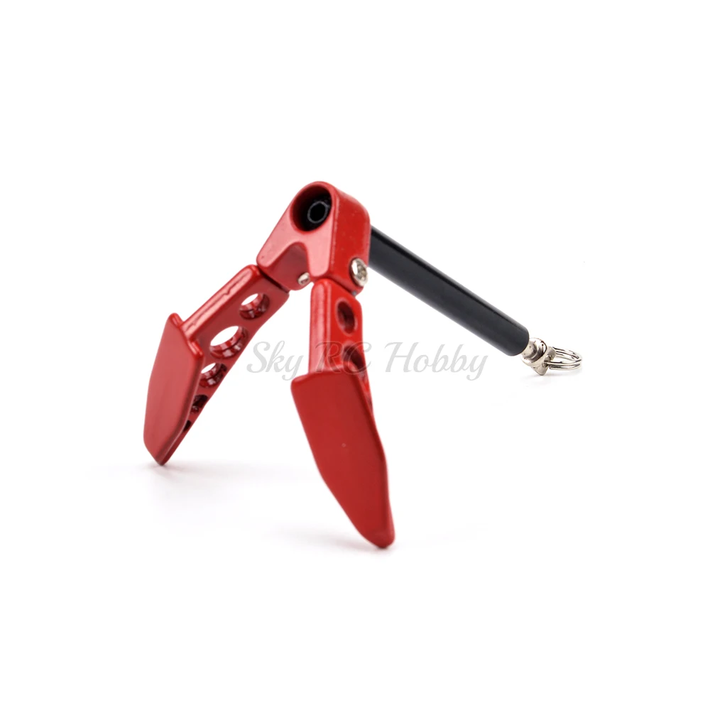 RC Складная лебедка якорь земельный декор с якорем инструмент для 1/10 1:10