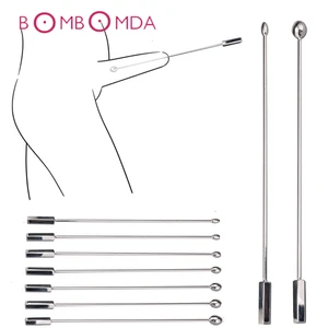 Нержавеющая сталь уретра Катетер Мужской пенис вилка звучащая уретральная трубка носилки уретральный звуковой дилатор секс-игрушки для мужчин Эротические